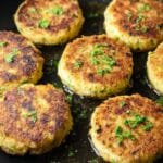 Crispy Vegetarian Cauliflower Patties with Cheese Recipe
