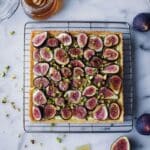Honey Cheesecake Bars with Figs Recipe