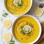 Spicy and Creamy Middle Eastern Lentil Soup Recipe
