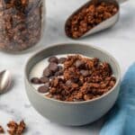 Chocolate Cocoa Granola Clusters Recipe
