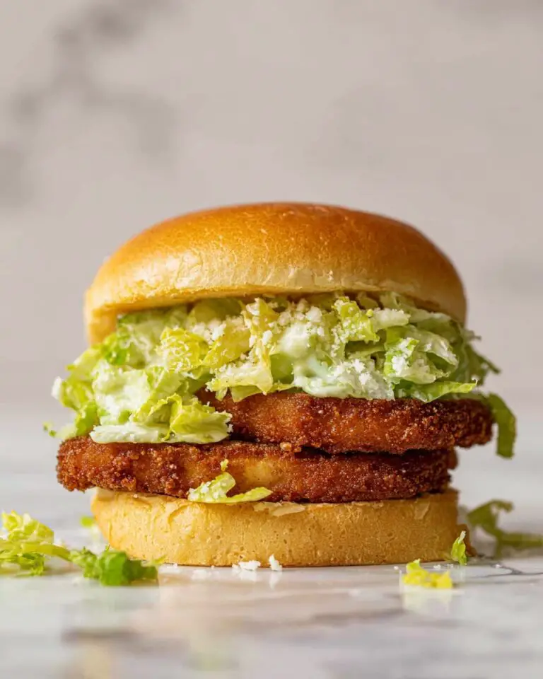 Crispy Chicken Caesar Sandwiches Recipe