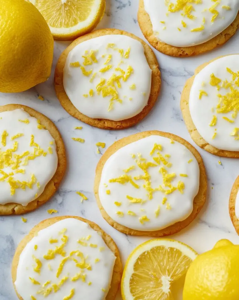 Glazed Lemon Cookies Recipe