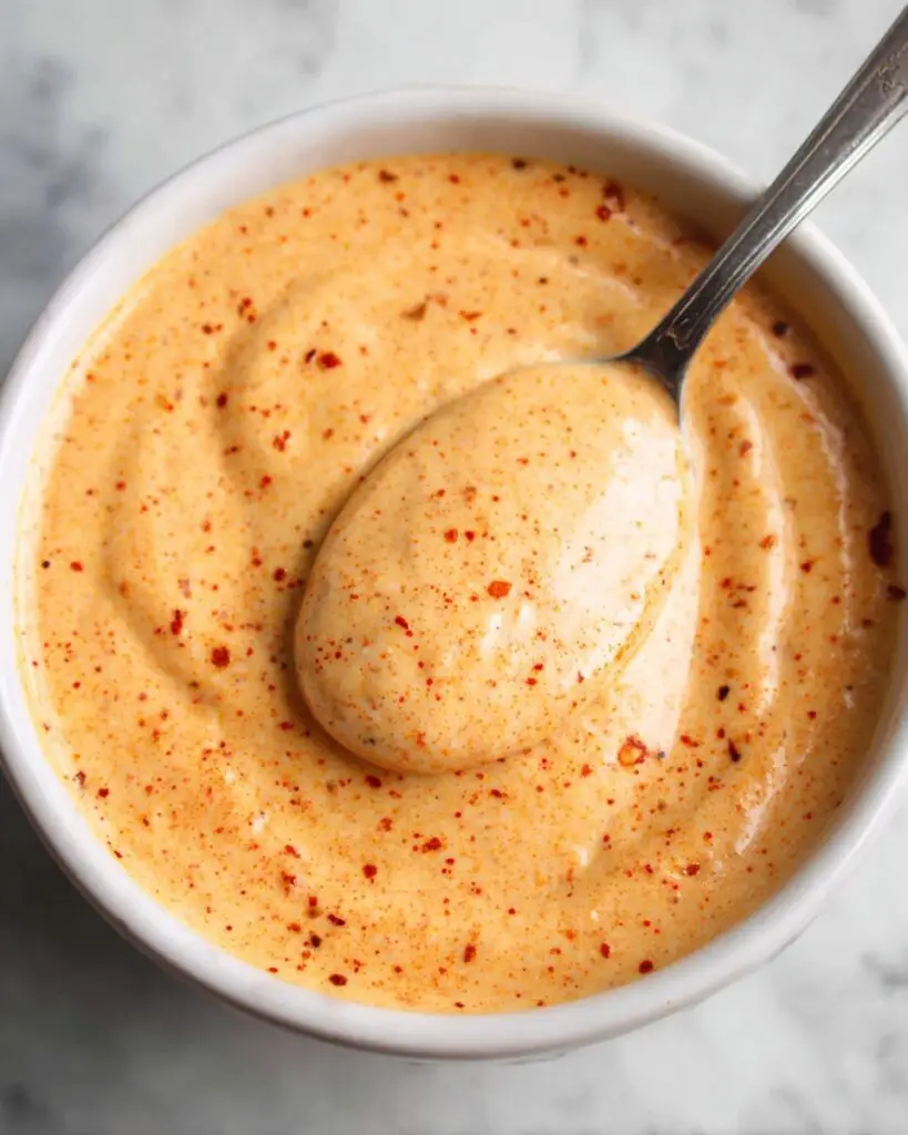 3-Minute Spicy Garlic Aioli (Chili Garlic Mayo Sauce) Recipe