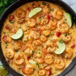 Creamy Cajun Shrimp with Spicy Tomato-Lime Sauce Recipe