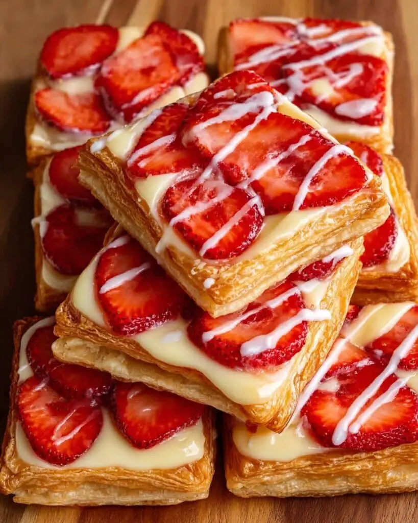 Strawberry Cream Cheese Danish Pastry Recipe