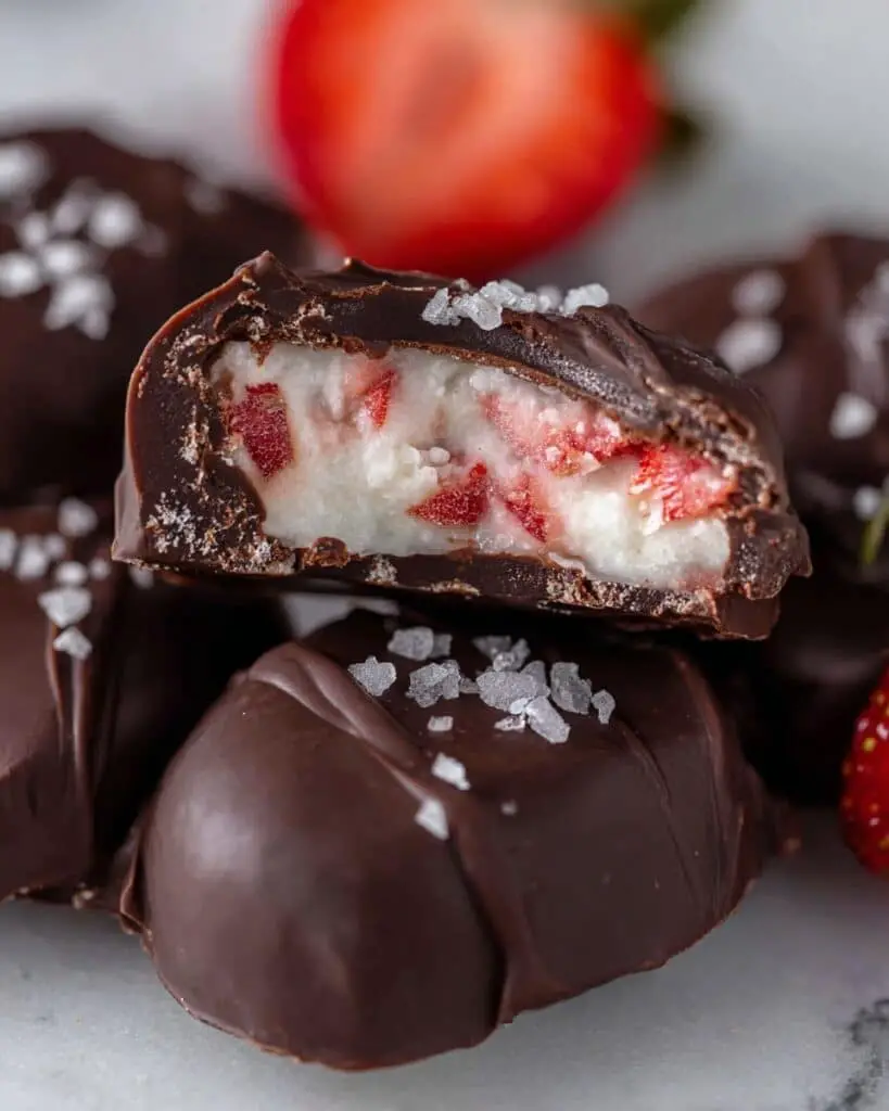 Viral Chocolate Strawberry Yogurt Clusters Recipe