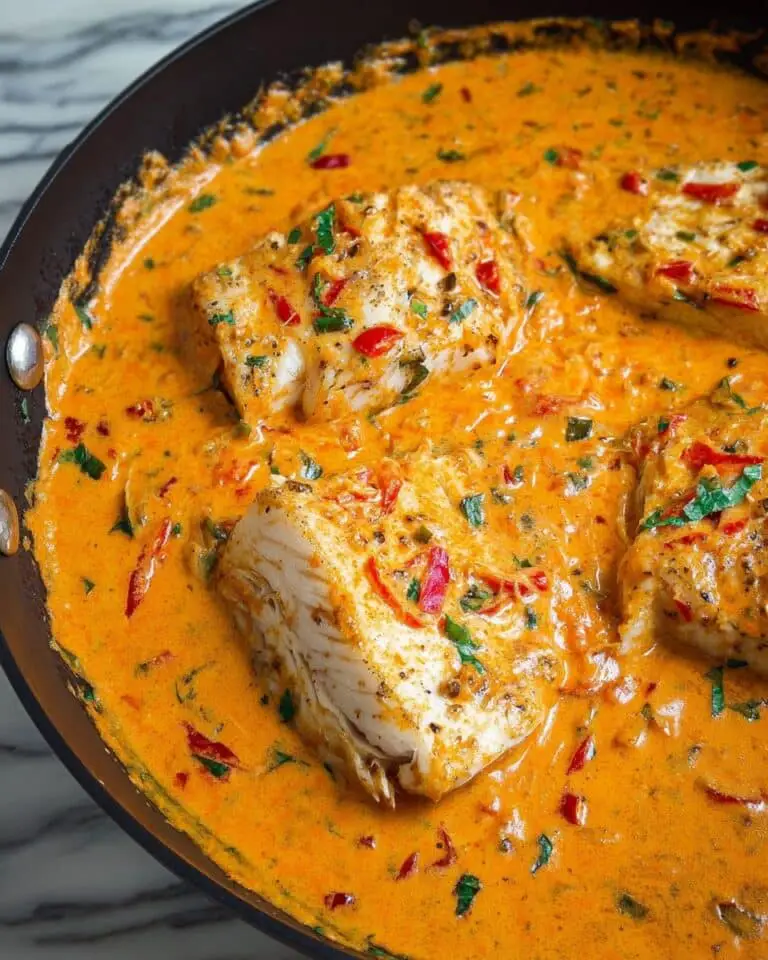 Tilapia in Roasted Pepper Sauce Recipe