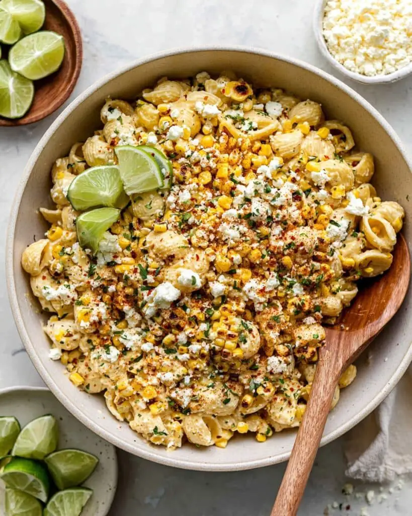 Mexican Street Corn Pasta Salad Recipe