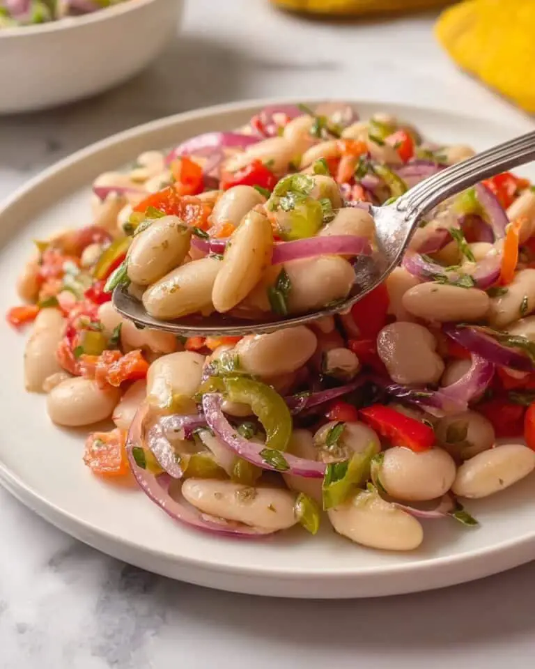 Creamy Marinated White Beans Recipe