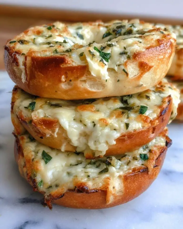 Spinach and Artichoke Bagel Melts Recipe