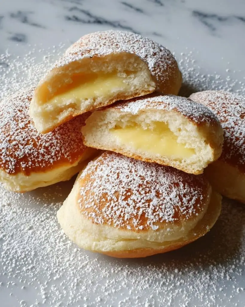 Stovetop Custard Cream Buns Recipe