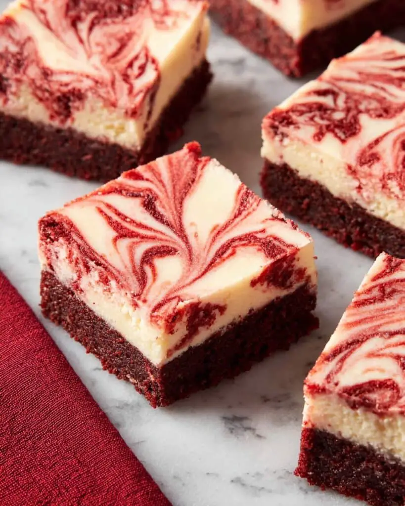 Red Velvet Cheesecake Brownies Recipe