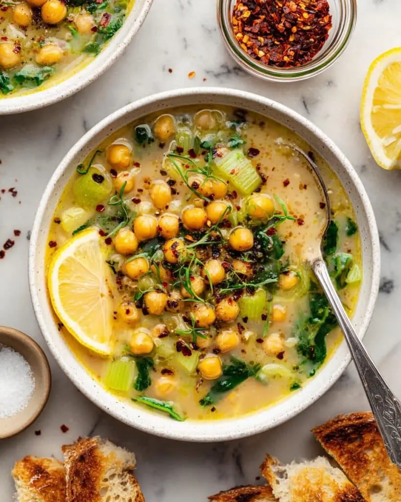 Greek-Inspired Chickpea Stew Recipe