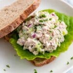 Healthy Tuna Salad with Greek Yogurt Recipe