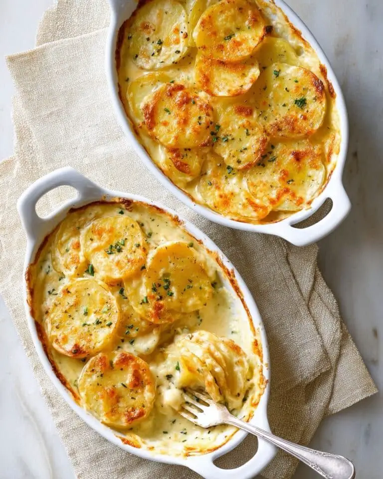 Au Gratin Potatoes for Two Recipe