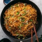 Soy Sauce Pan Fried Noodles Recipe