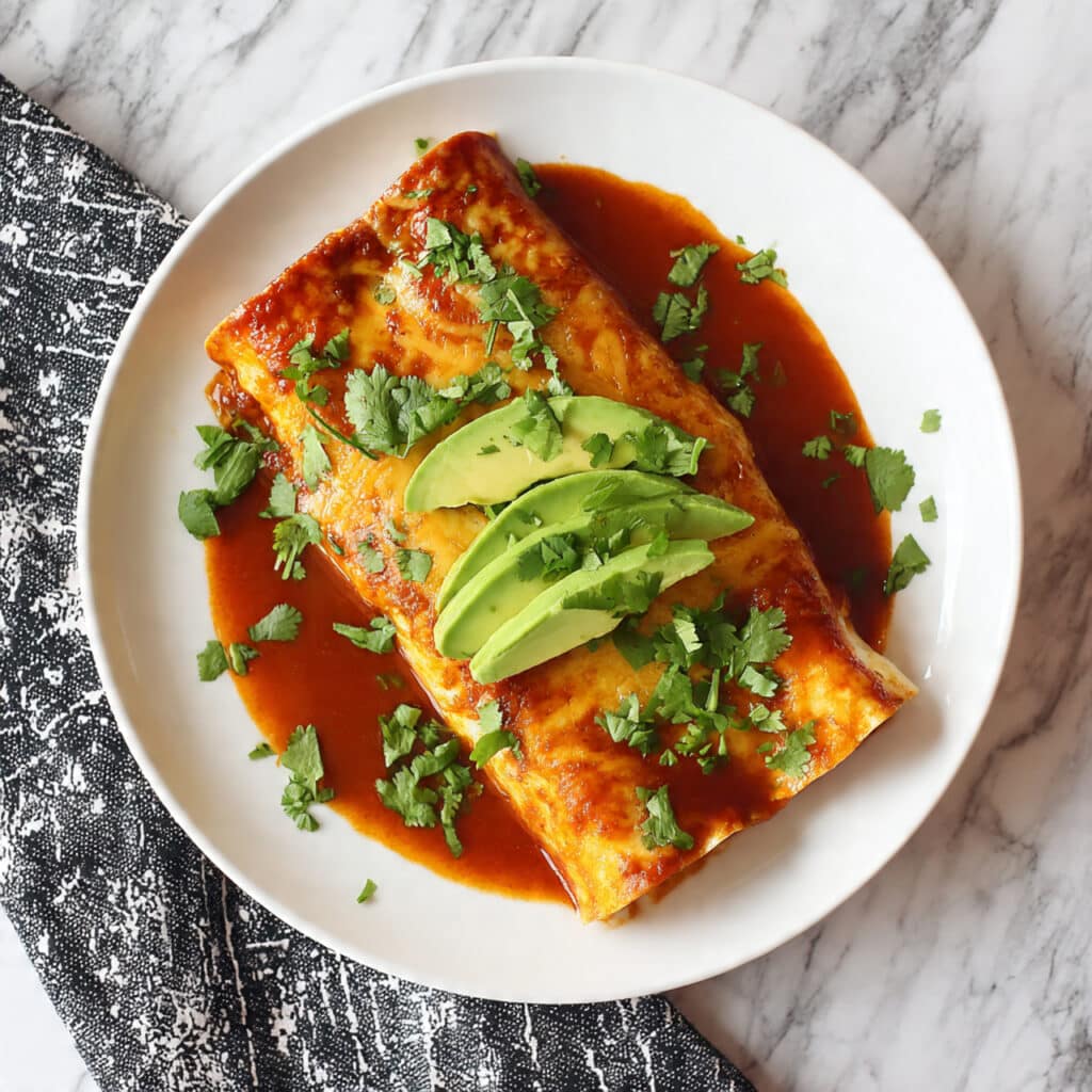 Bean and Cheese Enchiladas Recipe
