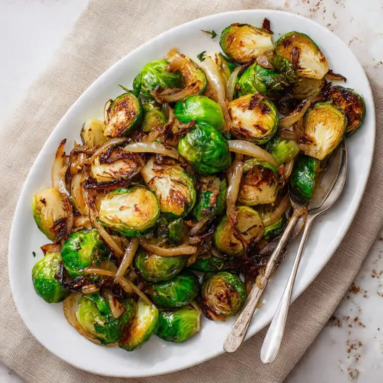 Grilled Brussels Sprouts Foil Packets Recipe