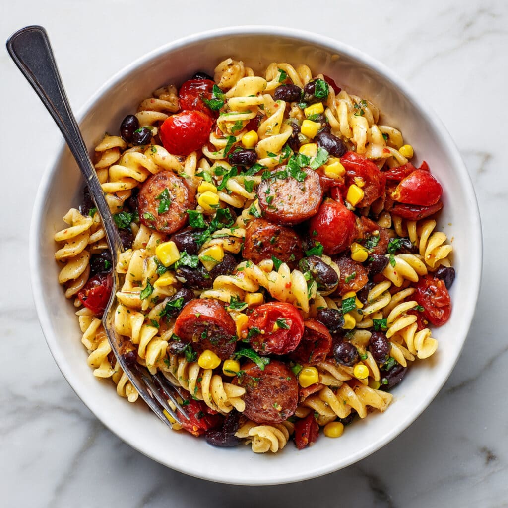 Vegan Southwest Pasta Salad Recipe
