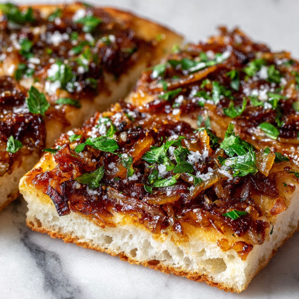Caramelized Onion Focaccia Recipe