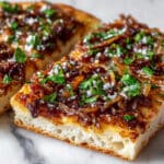Caramelized Onion Focaccia Recipe