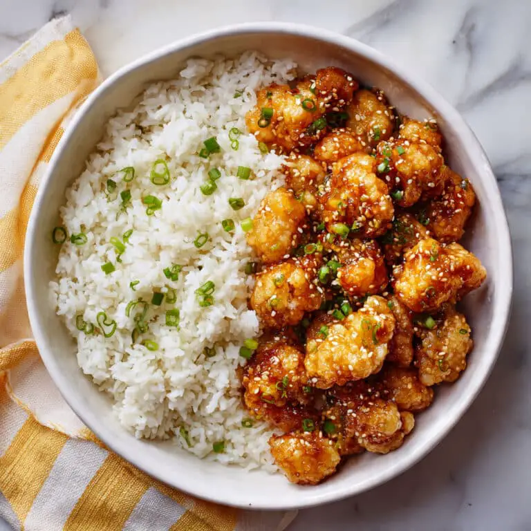 Sticky Sesame Cauliflower Recipe
