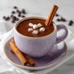 Chocolate Date Latte with Cinnamon and Vanilla Recipe