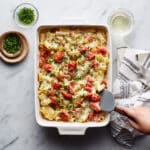 Roasted Vegetable Feta Pasta Recipe