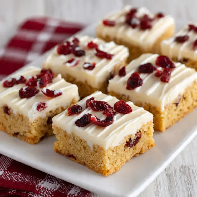 Starbucks Cranberry Bliss Bars (Copycat Recipe) Recipe