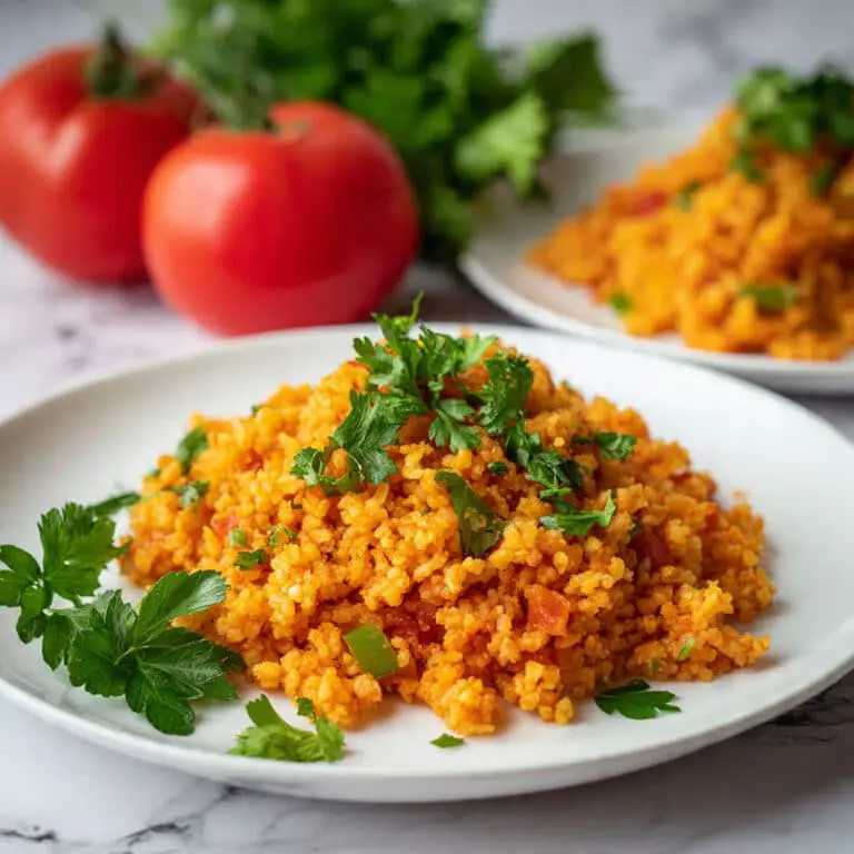Easy Turkish-Inspired Bulgur Pilaf Recipe