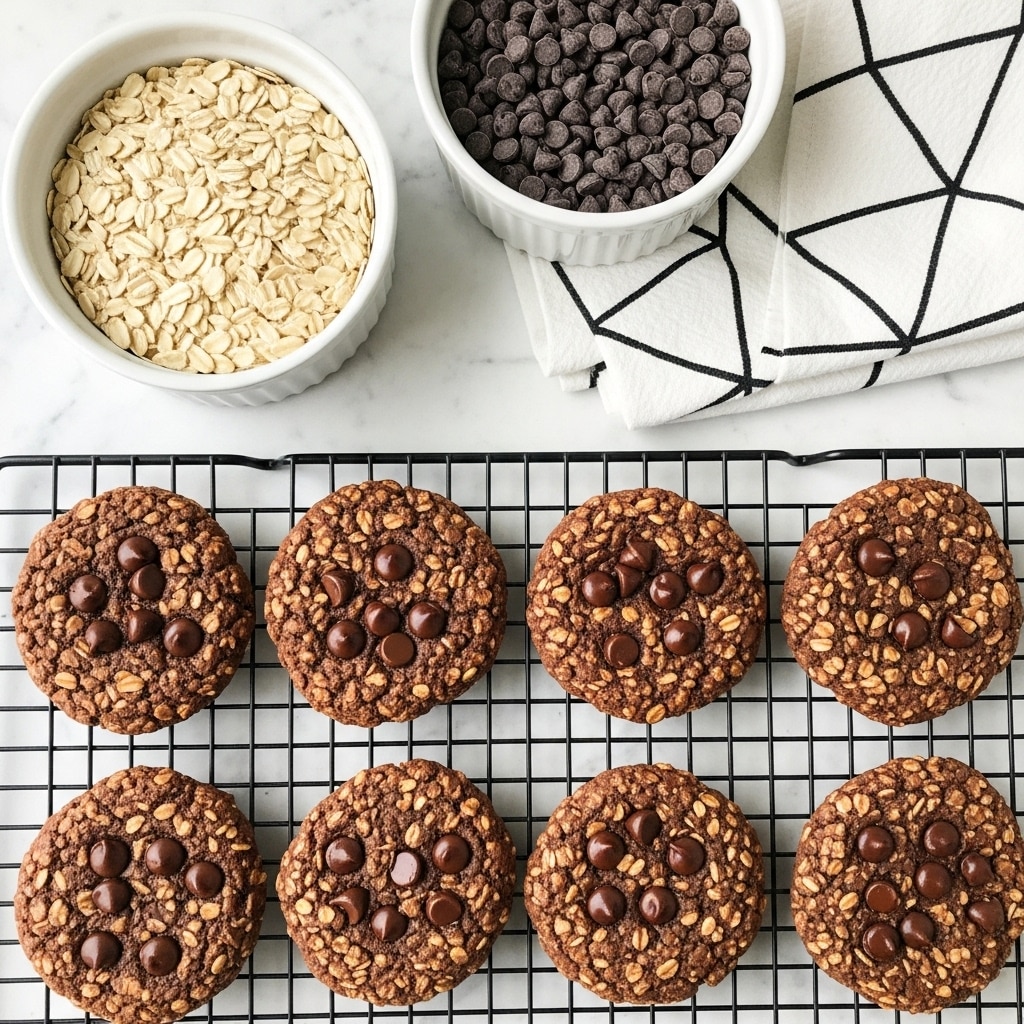 Double Chocolate Oatmeal Cookies (Gluten-Free & Dairy-Free Option) Recipe