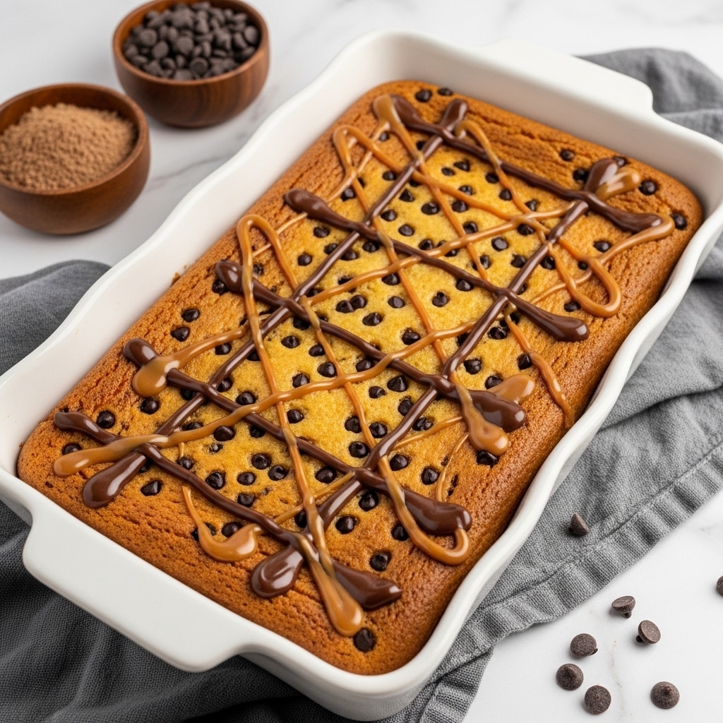 Protein Baked Oats with Banana, Peanut Butter, and Chocolate Drizzle Recipe