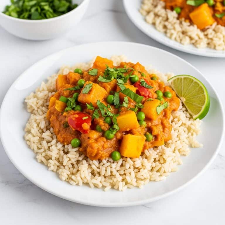 Slow Cooker Thai Peanut Chicken Recipe