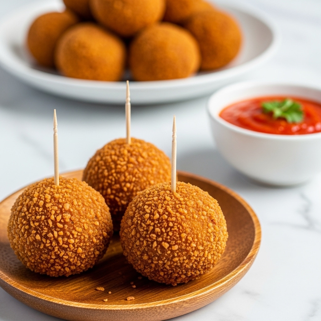 Arancini (Italian Fried Risotto Balls with Cheese) Recipe