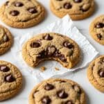 Flourless Peanut Butter Oatmeal Chocolate Chip Cookies Recipe