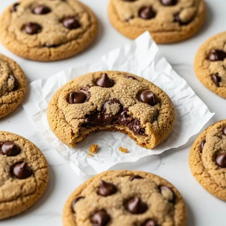 Flourless Peanut Butter Oatmeal Chocolate Chip Cookies Recipe