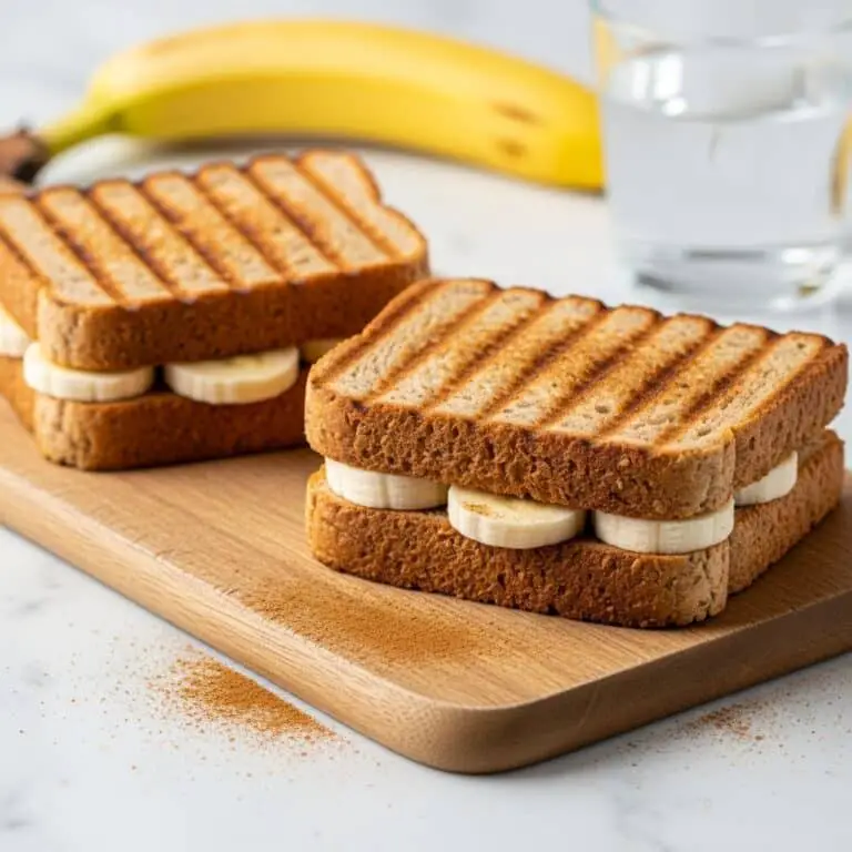 Peanut Butter Banana Sandwich (Vegan, 8-Minute Breakfast) Recipe
