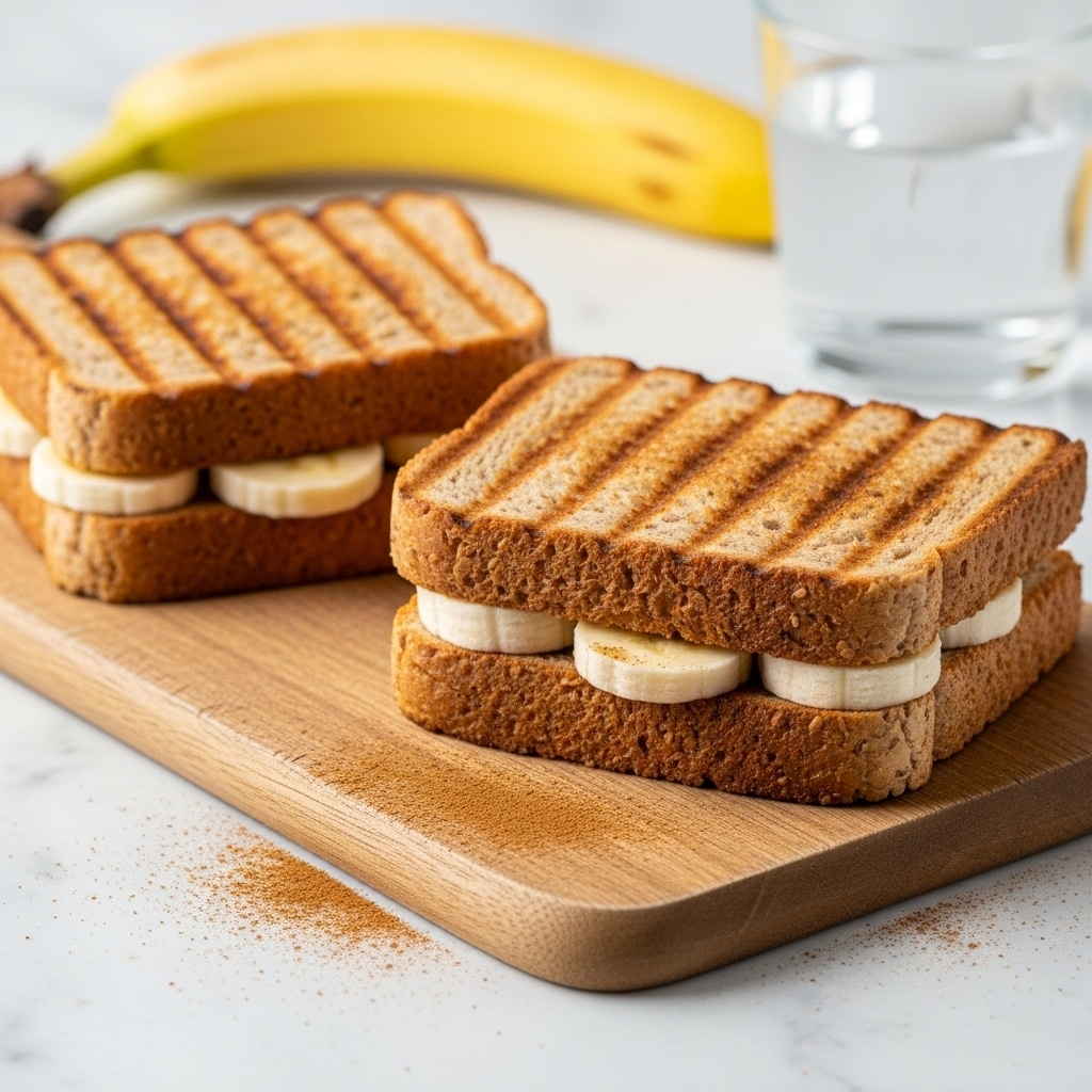 Peanut Butter Banana Sandwich (Vegan, 8-Minute Breakfast) Recipe
