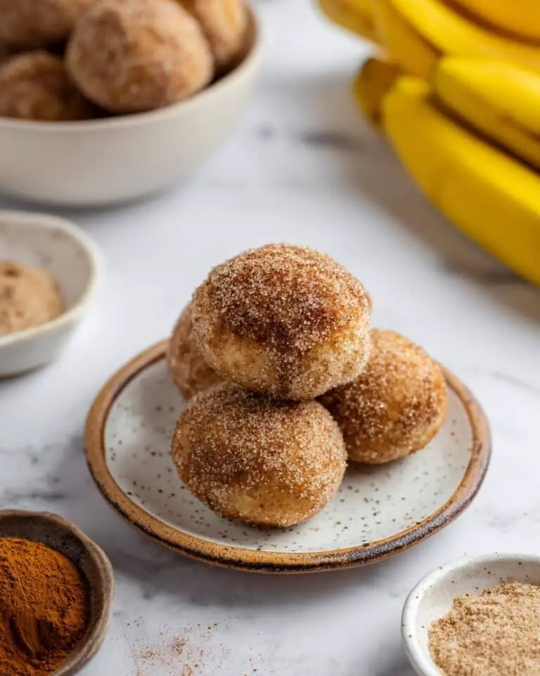 Banana Donut Holes Recipe