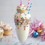 Creamy Birthday Cake Milkshake Recipe