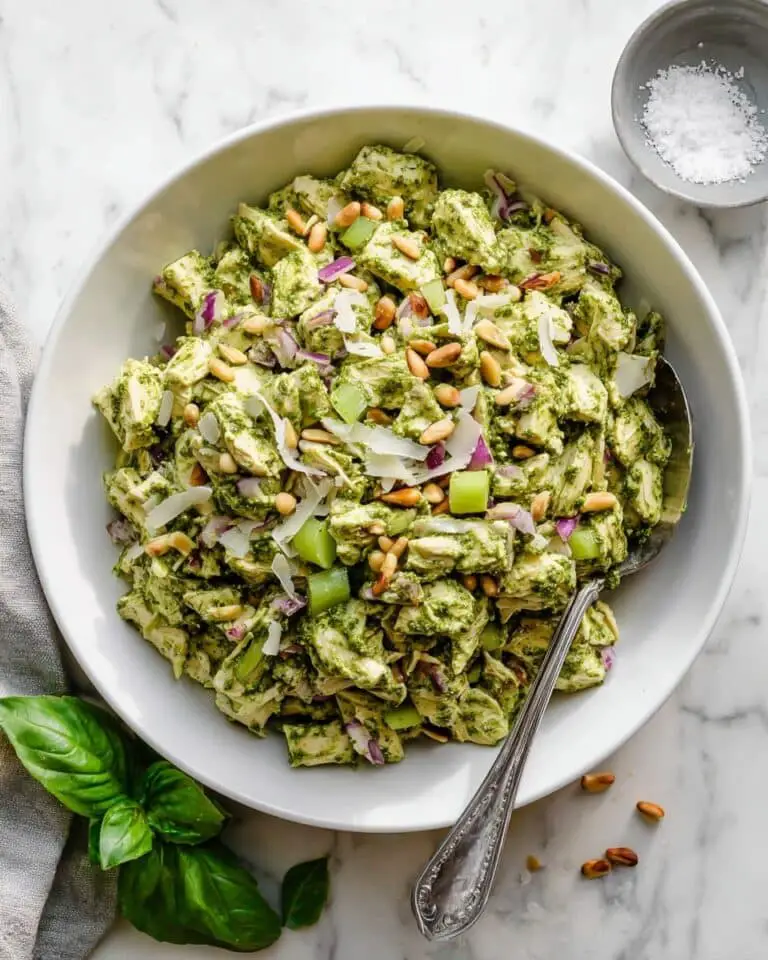 Pesto Chicken Salad Recipe