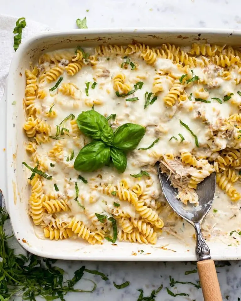Chicken Alfredo Casserole Recipe