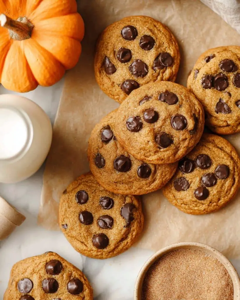 Brown Butter Pumpkin Chocolate Chip Cookies Recipe