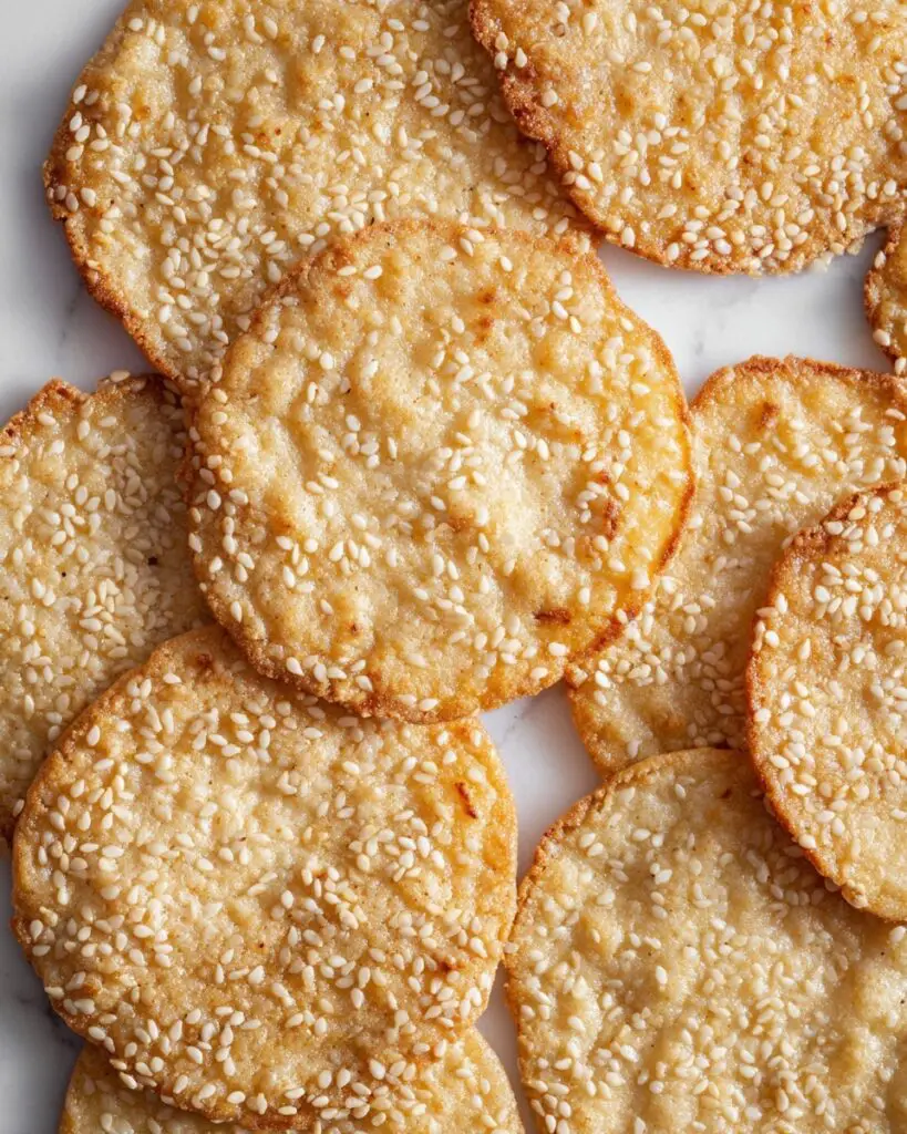 Chewy Honey Sesame Cookies Recipe