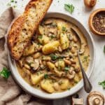 Cozy White Bean Mushroom Stew (Vegan) Recipe