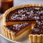 Salted Caramel Bittersweet Chocolate Tart Recipe