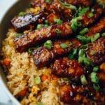 Honey BBQ Chicken Rice Recipe