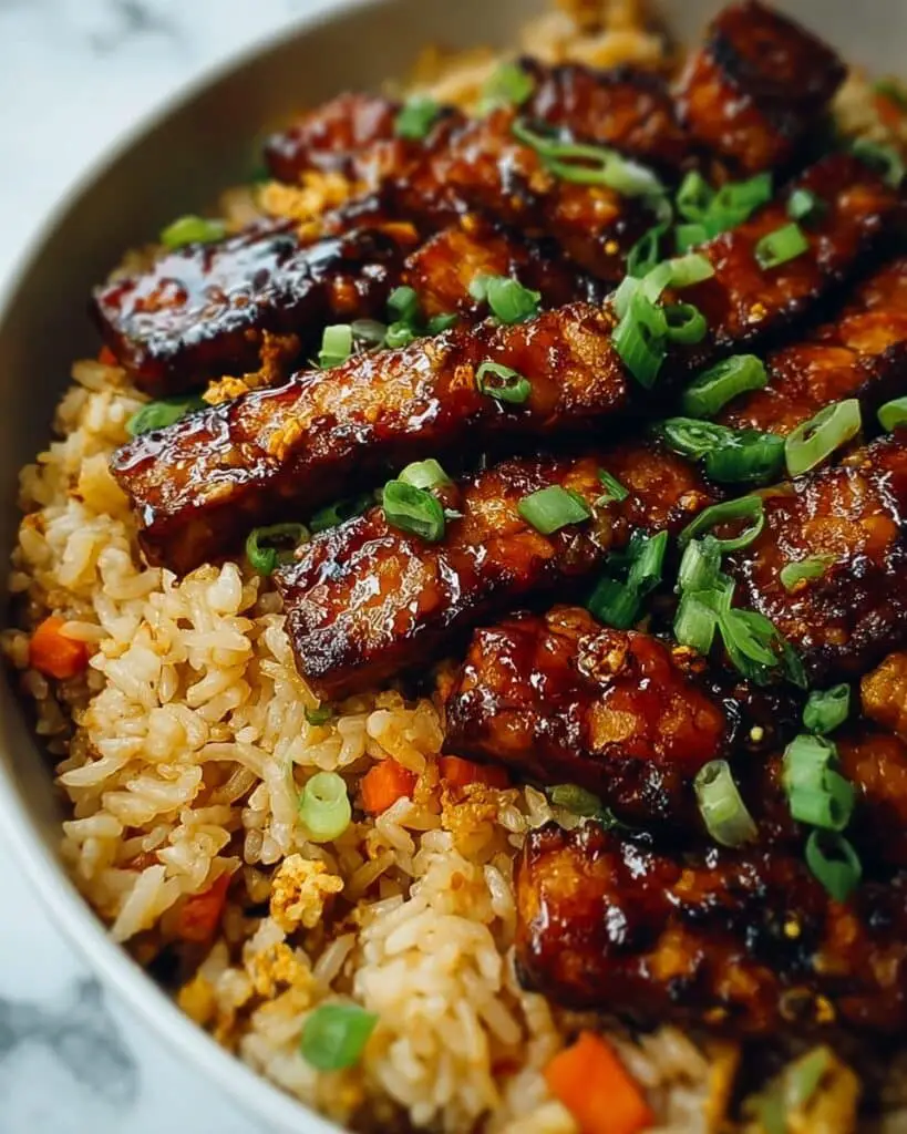 Honey BBQ Chicken Rice Recipe