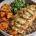 Maple Dijon Chicken & Sweet Potato Bowls That Comfort Your Soul Recipe