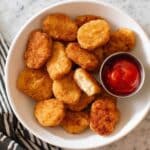 Easy Homemade Veggie and Chicken Nuggets (Baked, Air-Fried, or Pan-Fried) Recipe